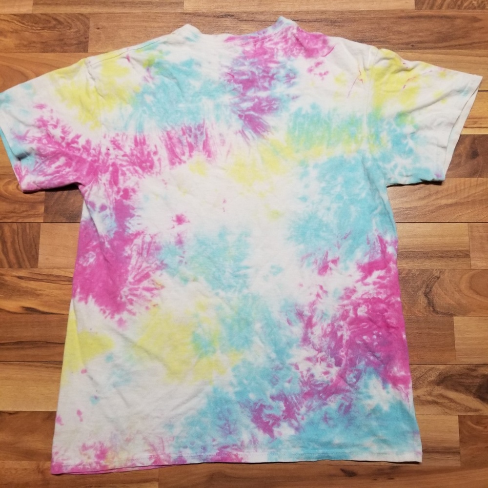 Vintage Mushrooms Tie Dye T Shirt. AMAZING! Wow!_4